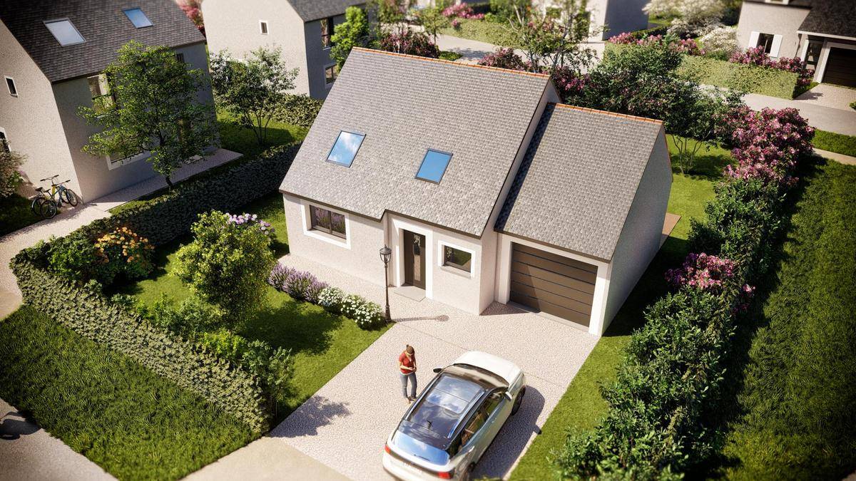 Terrain seul à Saint-Sylvain en Calvados (14) de 497 m² à vendre au prix de 64000€ - 1