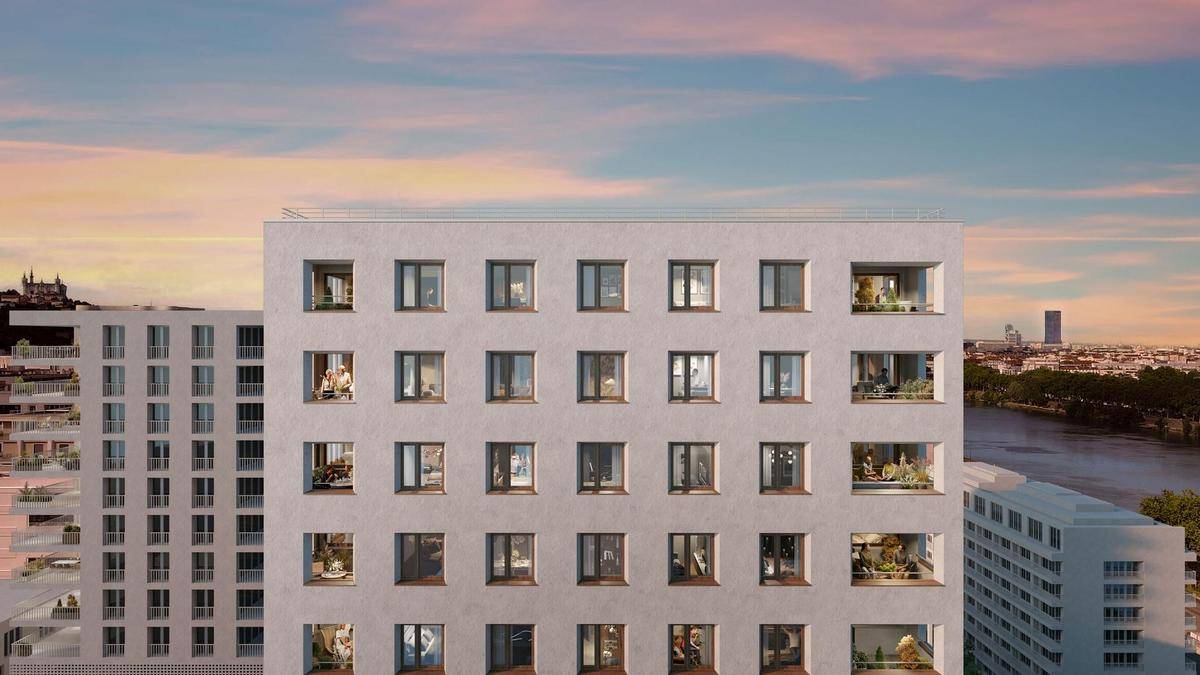 Programme immobilier HILL - NOUVEAU À CONFLUENCE 69002 Lyon 02