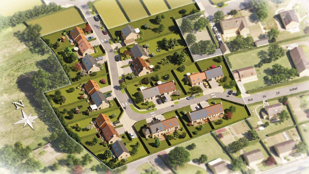 Programme immobilier LE CLOS ROQUIN 2 60350 Trosly-Breuil