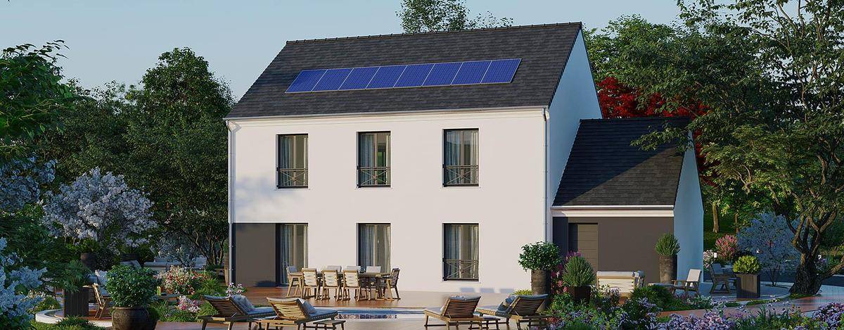 Programme terrain + maison à Verneuil-sur-Seine en Yvelines (78) de 520 m² à vendre au prix de 519900€ - 2
