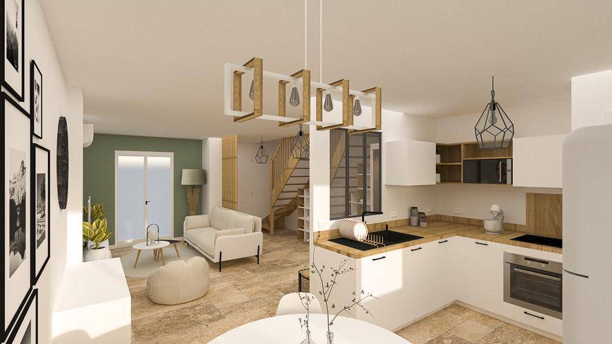 Programme terrain + maison à Étampes en Essonne (91) de 549 m² à vendre au prix de 199000€ - 3