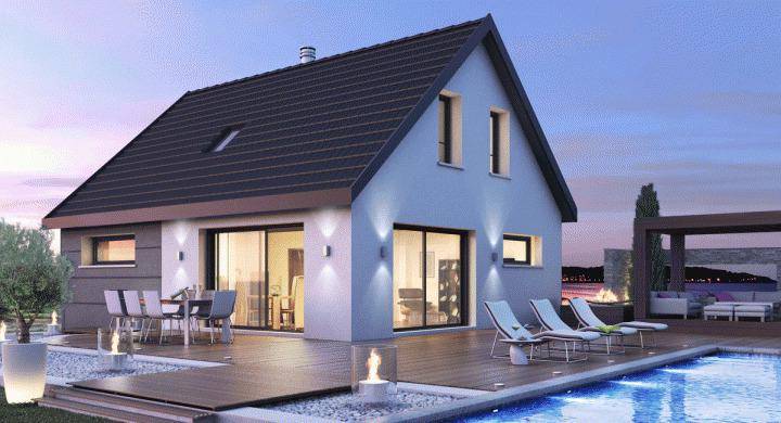 Programme terrain + maison à Feldbach en Haut-Rhin (68) de 1032 m² à vendre au prix de 428028€ - 1