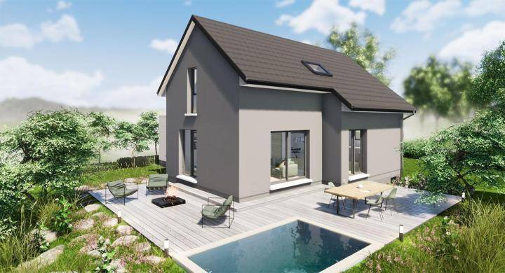 Programme terrain + maison à Friesen en Haut-Rhin (68) de 506 m² à vendre au prix de 284800€ - 1