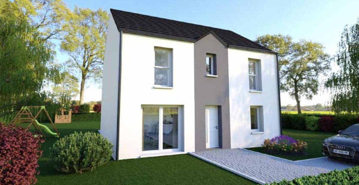 Programme terrain + maison à Champs-sur-Marne en Seine-et-Marne (77) de 322 m² à vendre au prix de 434486€ - 1