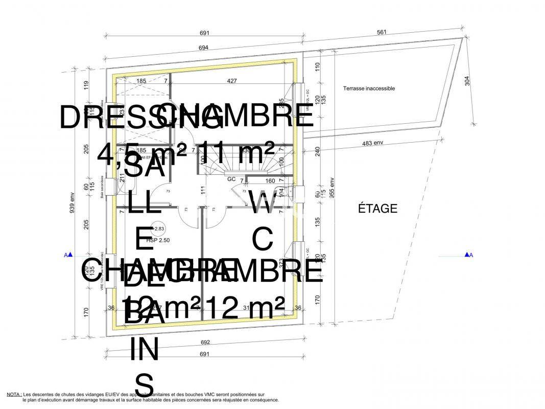 Terrain seul à Châtillon en Hauts-de-Seine (92) de 164 m² à vendre au prix de 460000€ - 4