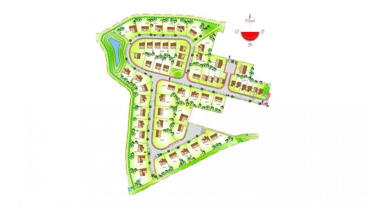 Terrain seul à Caudry en Nord (59) de 615 m² à vendre au prix de 43600€ - 2