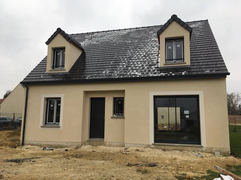 Programme terrain + maison à Verneuil-l'Étang en Seine-et-Marne (77) de 97 m² à vendre au prix de 344800€ - 1