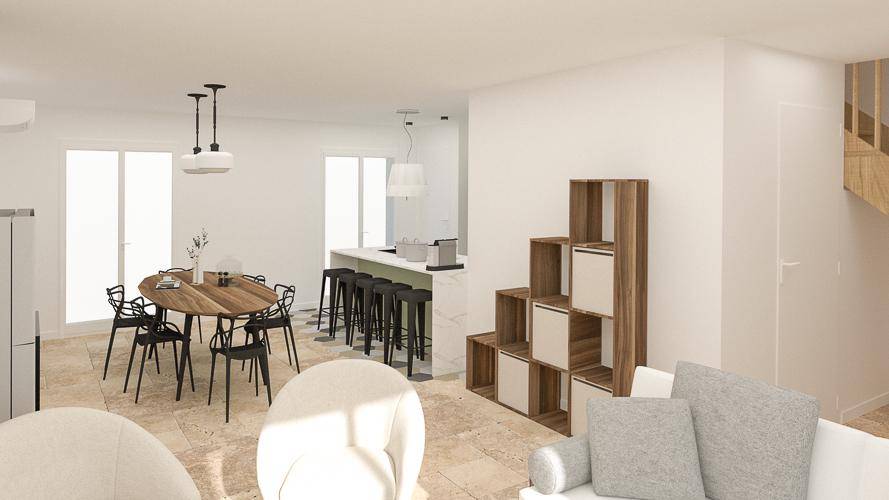 Programme terrain + maison à Bezons en Val-d'Oise (95) de 210 m² à vendre au prix de 365000€ - 4