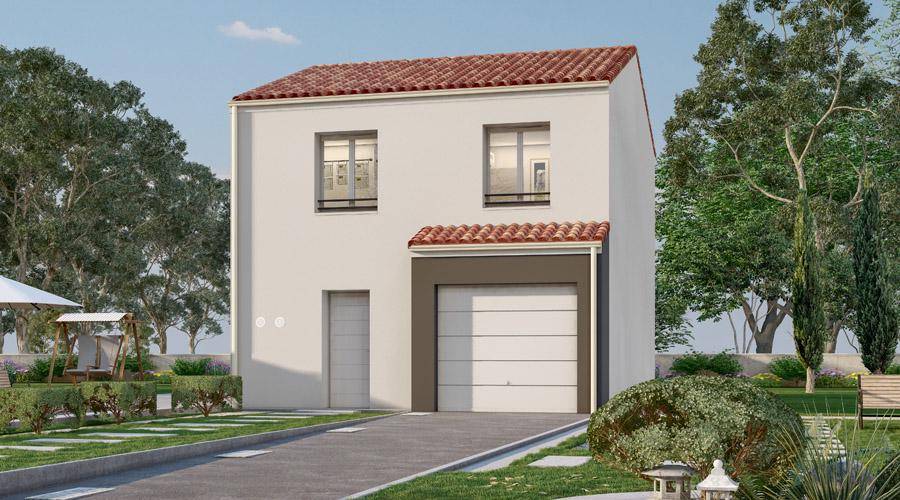 Programme terrain + maison à Genouillé en Charente-Maritime (17) de 637 m² à vendre au prix de 267269€ - 1