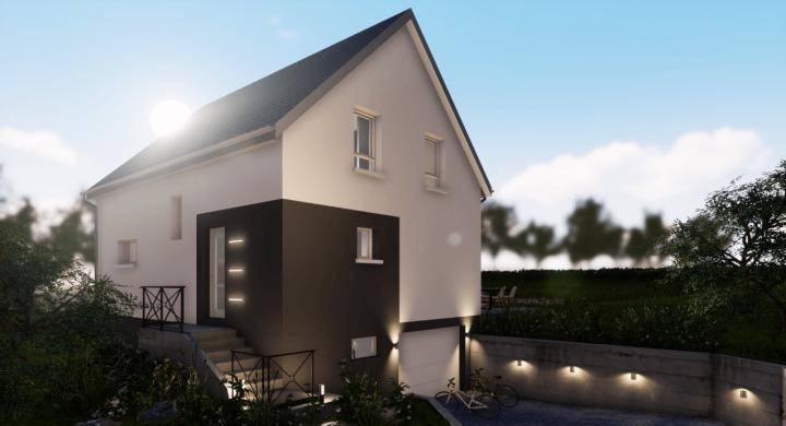 Programme terrain + maison à Mietesheim en Bas-Rhin (67) de 437 m² à vendre au prix de 249000€ - 1