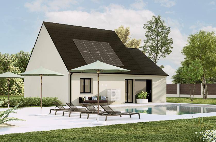 Programme terrain + maison à Vert-le-Petit en Essonne (91) de 347 m² à vendre au prix de 229000€ - 2