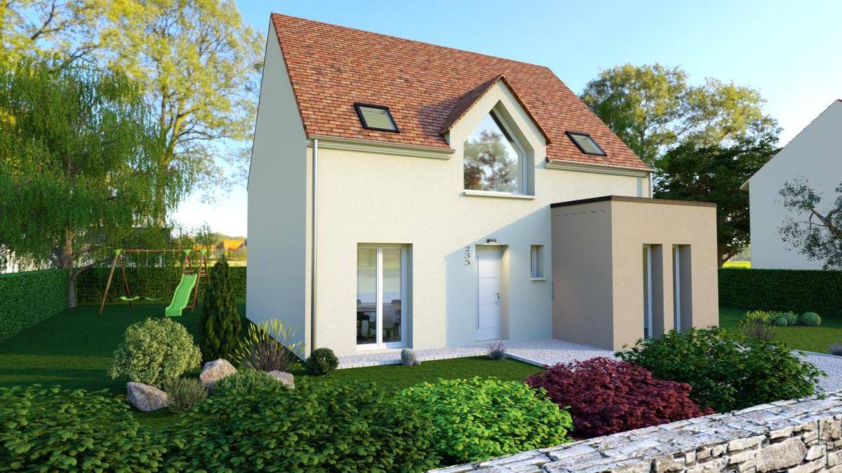 Programme terrain + maison à Gometz-la-Ville en Essonne (91) de 517 m² à vendre au prix de 496600€ - 2