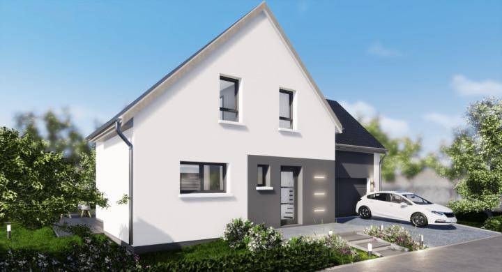 Programme terrain + maison à Truchtersheim en Bas-Rhin (67) de 500 m² à vendre au prix de 529500€ - 2