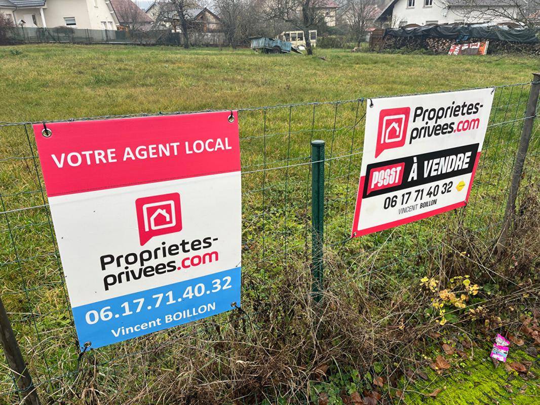 Terrain seul à Mandeure en Doubs (25) de 1000 m² à vendre au prix de 59990€