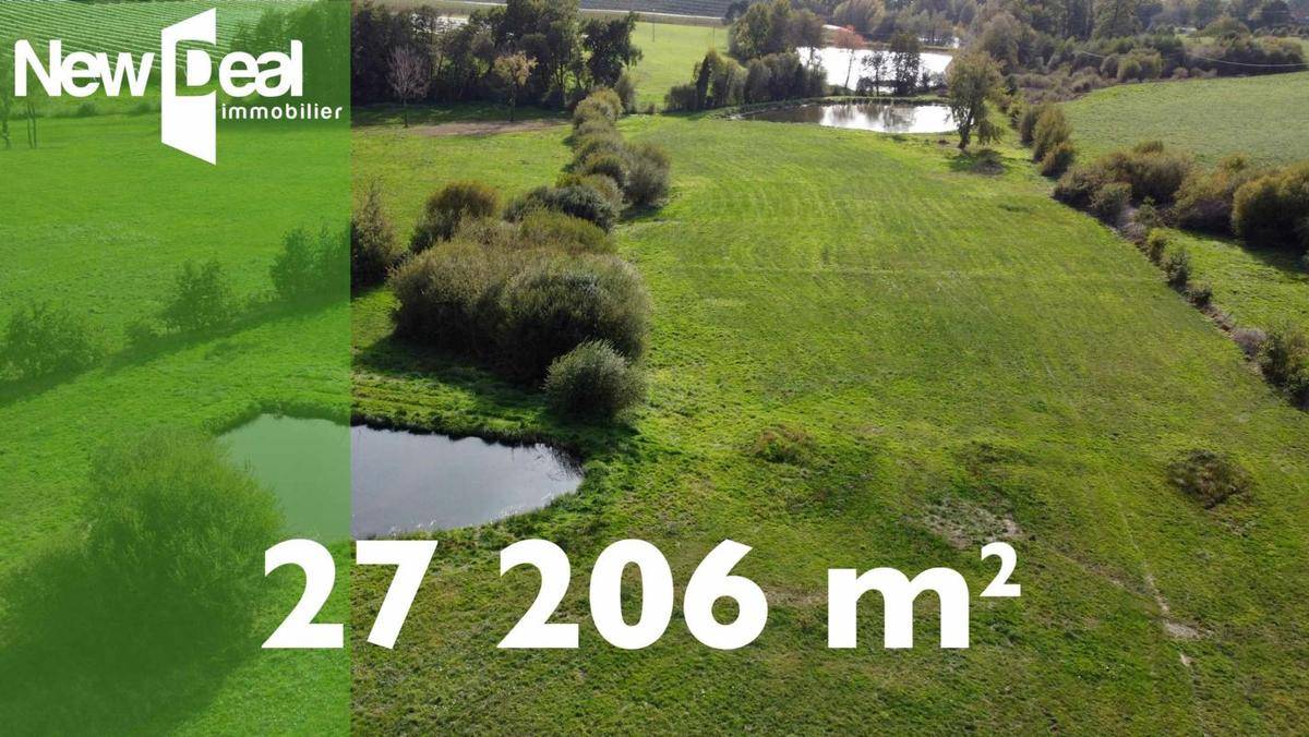 Terrain seul à Arnac-Pompadour en Corrèze (19) de 27000 m² à vendre au prix de 29500€ - 1