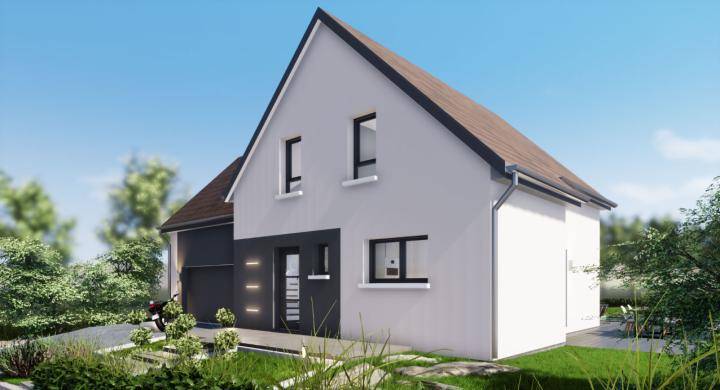 Programme terrain + maison à Dorlisheim en Bas-Rhin (67) de 668 m² à vendre au prix de 547412€ - 1