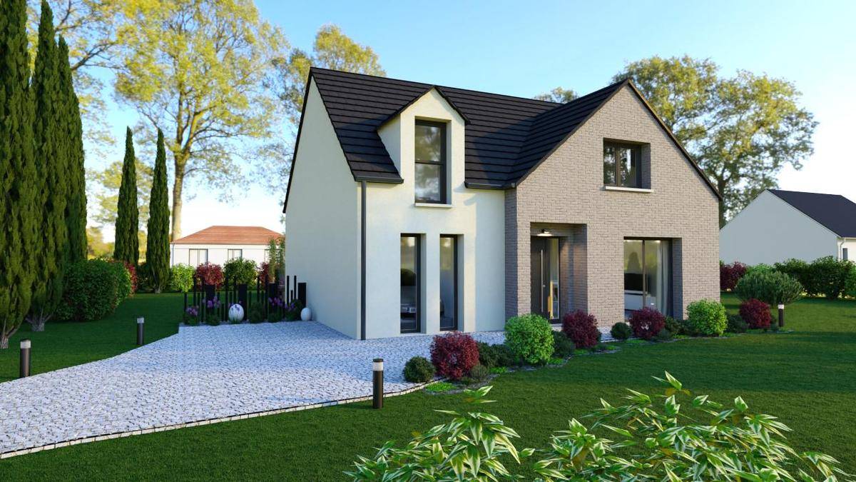 Programme terrain + maison à Vigneux-sur-Seine en Essonne (91) de 400 m² à vendre au prix de 429600€ - 2