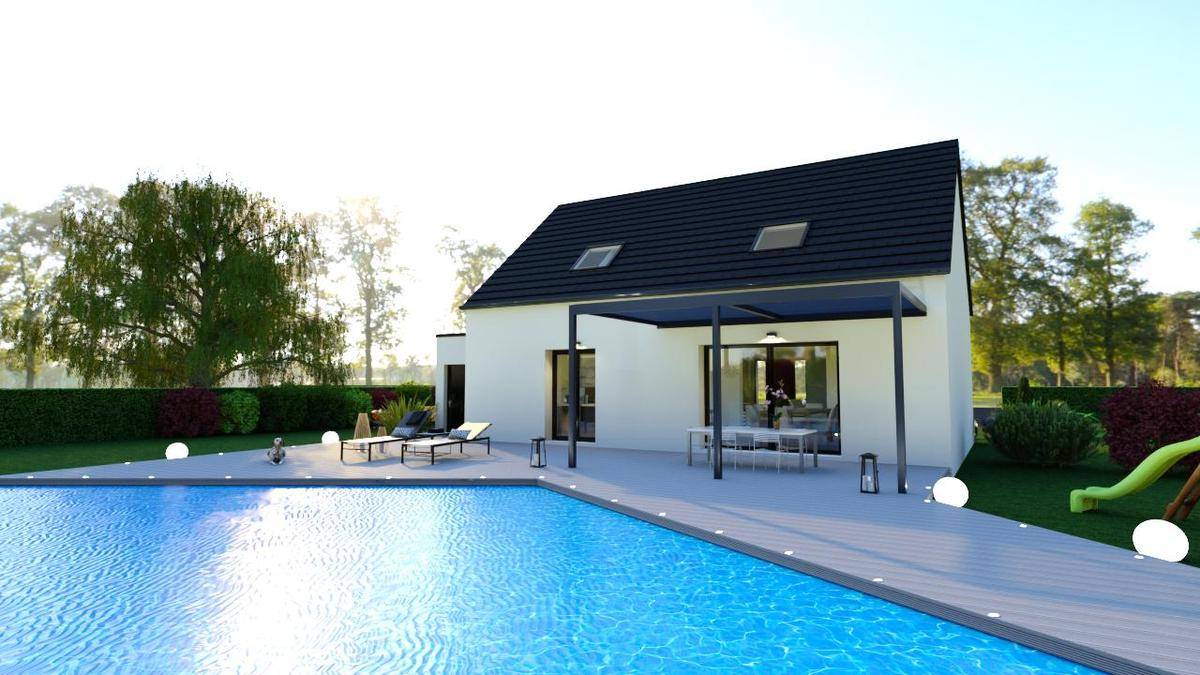 Programme terrain + maison à Saint-Nom-la-Bretèche en Yvelines (78) de 600 m² à vendre au prix de 816977€ - 3