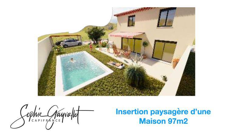 Terrain seul à Le Puy-Sainte-Réparade en Bouches-du-Rhône (13) de 494 m² à vendre au prix de 210000€ - 1