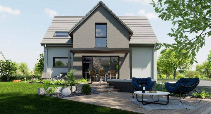 Programme terrain + maison à Saverne en Bas-Rhin (67) de 450 m² à vendre au prix de 334820€ - 1