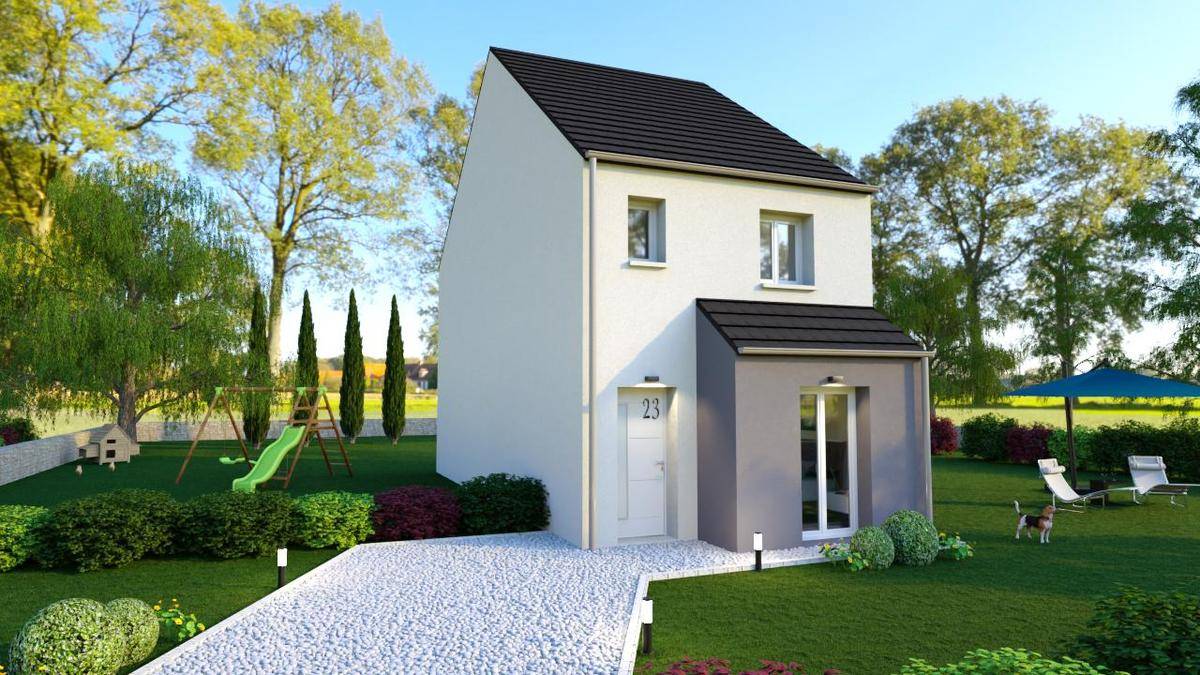 Programme terrain + maison à Montfermeil en Seine-Saint-Denis (93) de 437 m² à vendre au prix de 278365€ - 4