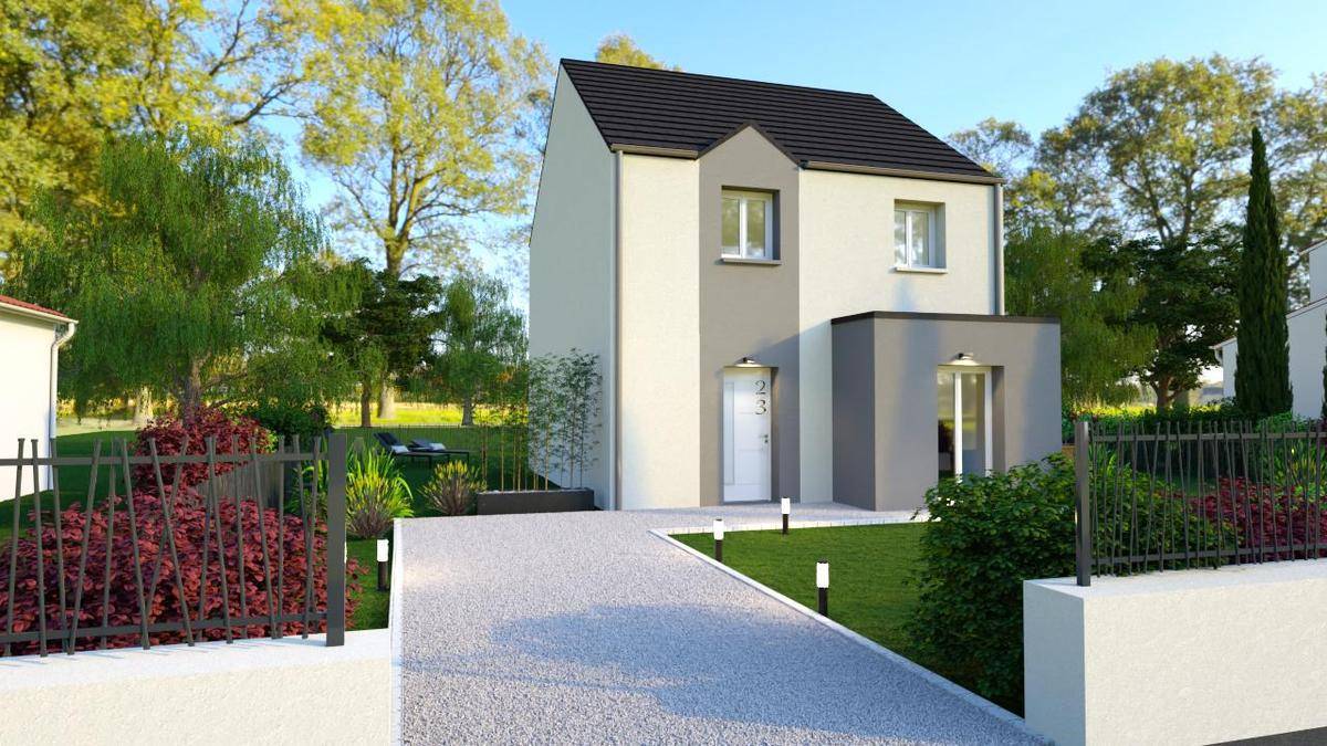 Programme terrain + maison à Clichy-sous-Bois en Seine-Saint-Denis (93) de 303 m² à vendre au prix de 328181€ - 1