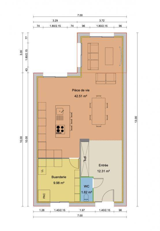 Programme terrain + maison à Bézu-la-Forêt en Eure (27) de 878 m² à vendre au prix de 301700€ - 3