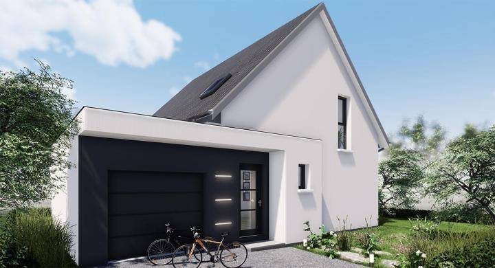 Programme terrain + maison à Haguenau en Bas-Rhin (67) de 412 m² à vendre au prix de 325700€ - 1