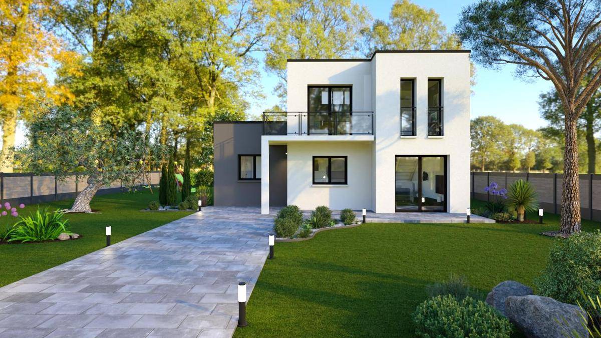 Programme terrain + maison à Montfermeil en Seine-Saint-Denis (93) de 117 m² à vendre au prix de 397626€ - 3