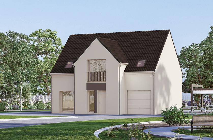 Programme terrain + maison à Ogy-Montoy-Flanville en Moselle (57) de 300 m² à vendre au prix de 276000€ - 1