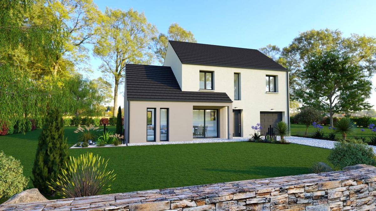 Programme terrain + maison à Colombes en Hauts-de-Seine (92) de 131 m² à vendre au prix de 1301141€ - 1