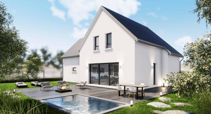 Programme terrain + maison à Rouffach en Haut-Rhin (68) de 654 m² à vendre au prix de 426400€ - 1