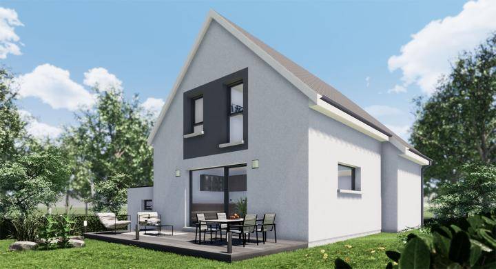 Programme terrain + maison à Roppe en Territoire de Belfort (90) de 600 m² à vendre au prix de 291400€ - 2