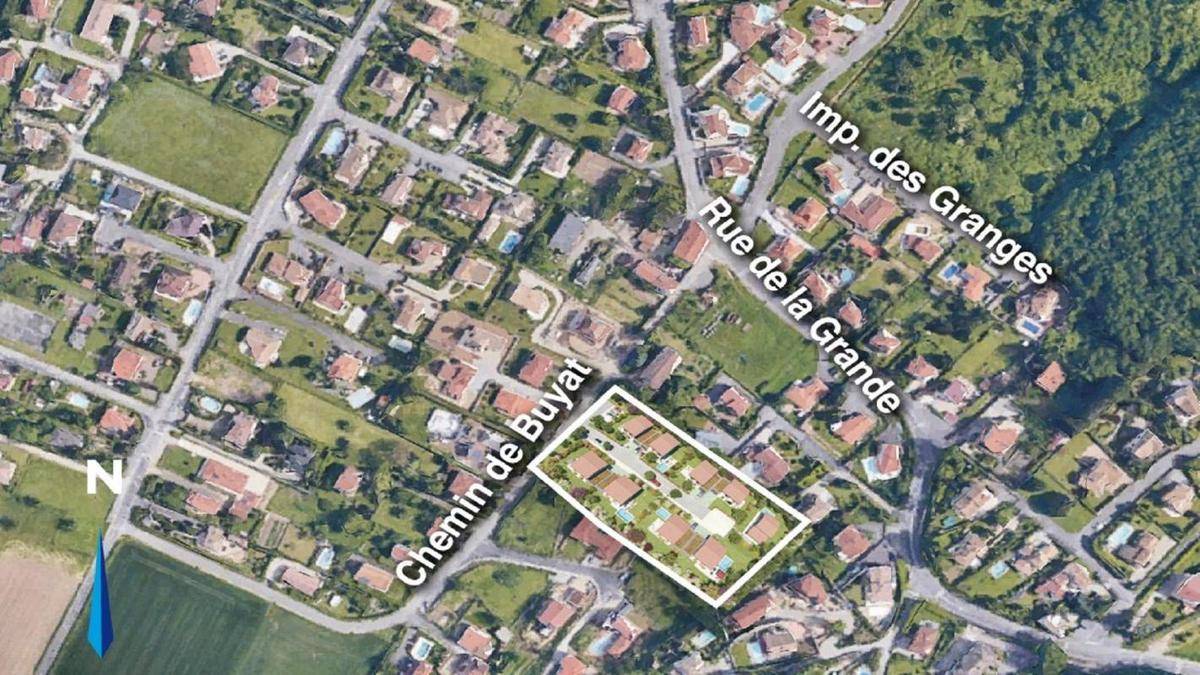Terrain seul à Ternay en Rhône (69) de 342 m² à vendre au prix de 193000€ - 3