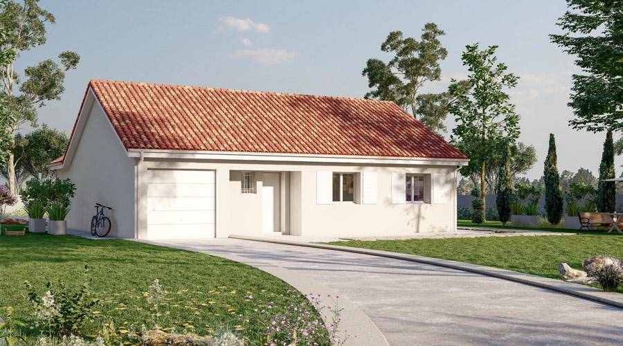 Programme terrain + maison à Sainte-Soulle en Charente-Maritime (17) de 483 m² à vendre au prix de 311500€ - 1
