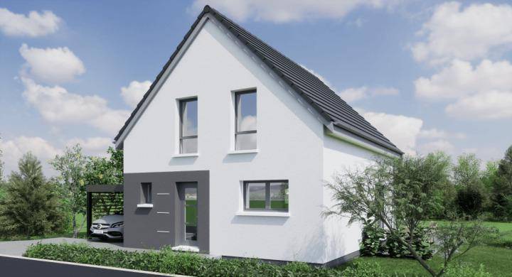 Programme terrain + maison à Rountzenheim-Auenheim en Bas-Rhin (67) de 400 m² à vendre au prix de 289300€ - 2