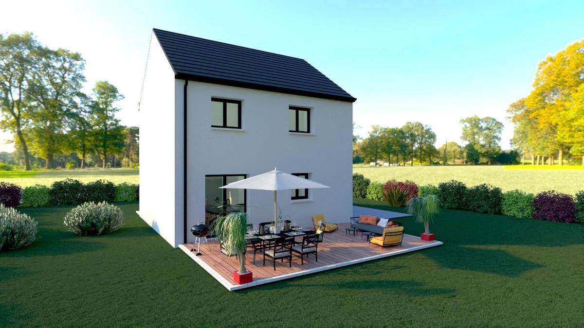 Programme terrain + maison à Flers-sur-Noye en Somme (80) de 478 m² à vendre au prix de 195710€ - 3