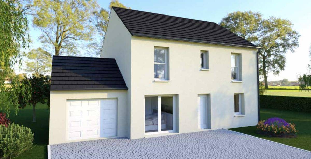 Programme terrain + maison à Coubron en Seine-Saint-Denis (93) de 397 m² à vendre au prix de 384101€ - 1