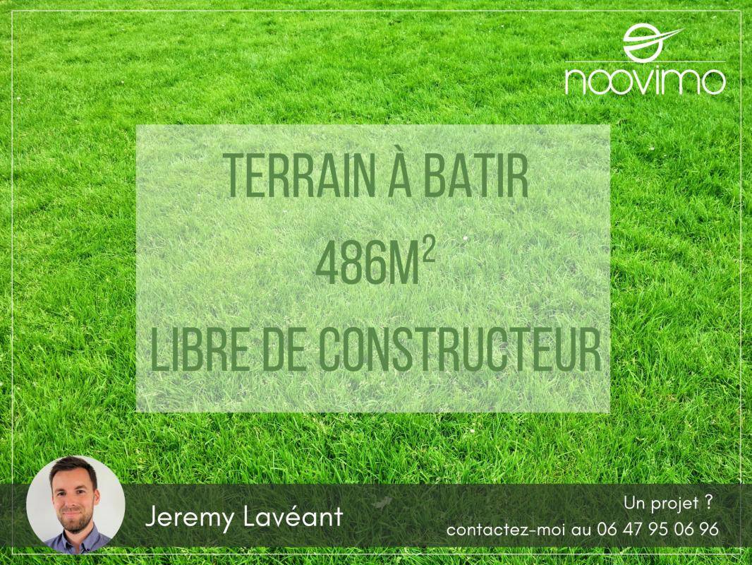 Terrain seul à Treillières en Loire-Atlantique (44) de 486 m² à vendre au prix de 156800€ - 1