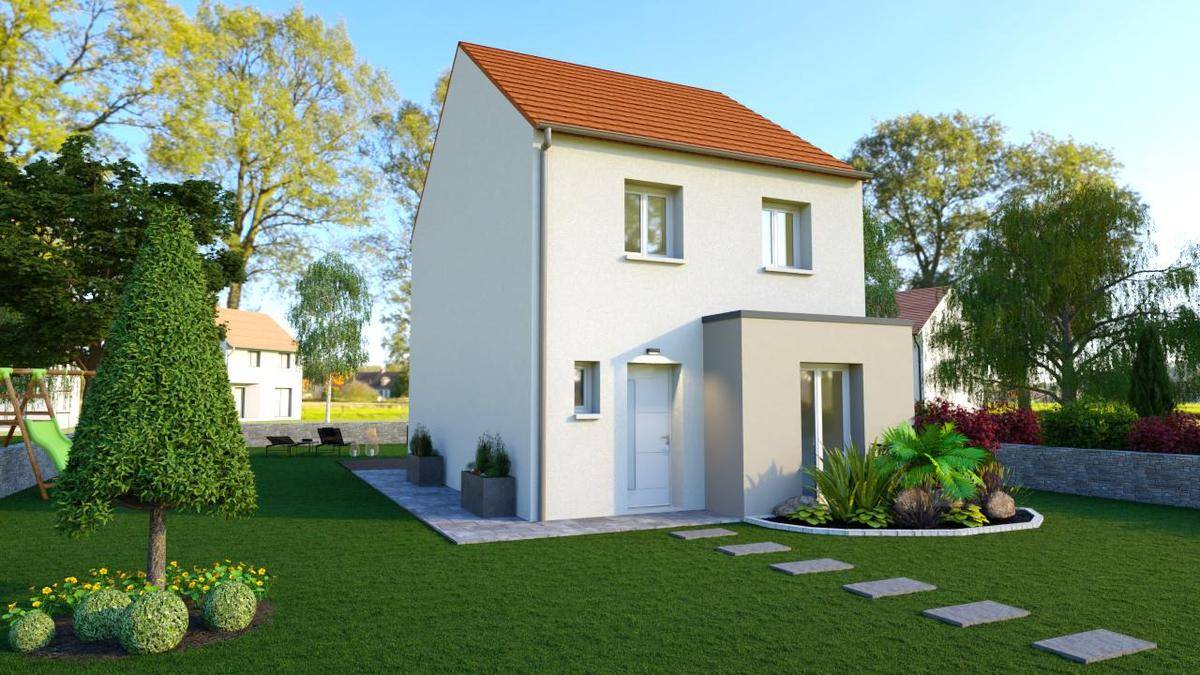 Programme terrain + maison à Coubron en Seine-Saint-Denis (93) de 151 m² à vendre au prix de 292385€ - 2