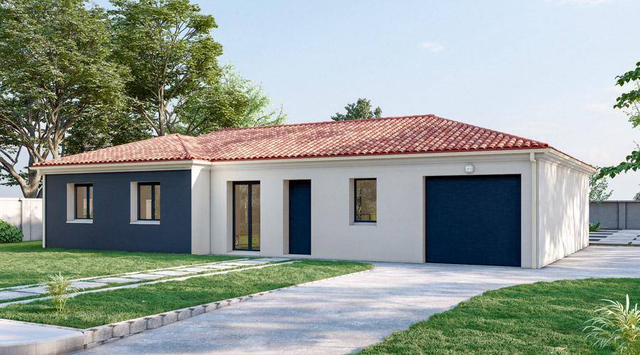 Programme terrain + maison à Châtelaillon-Plage en Charente-Maritime (17) de 324 m² à vendre au prix de 432400€ - 1
