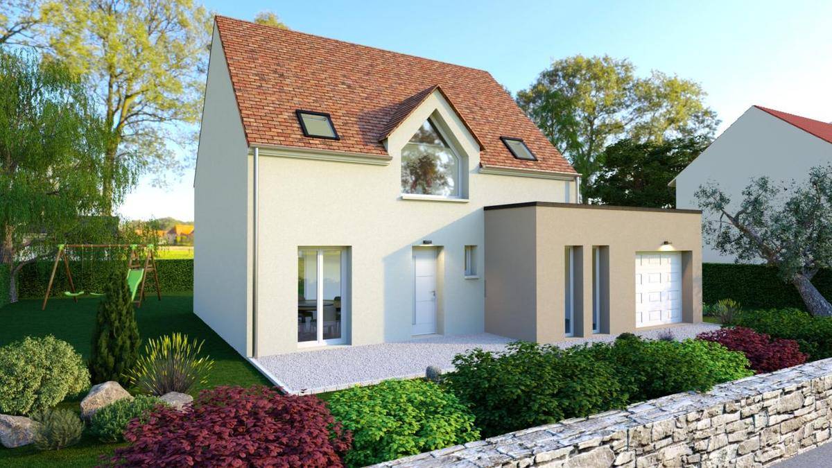 Programme terrain + maison à Ussy-sur-Marne en Seine-et-Marne (77) de 343 m² à vendre au prix de 274764€ - 3