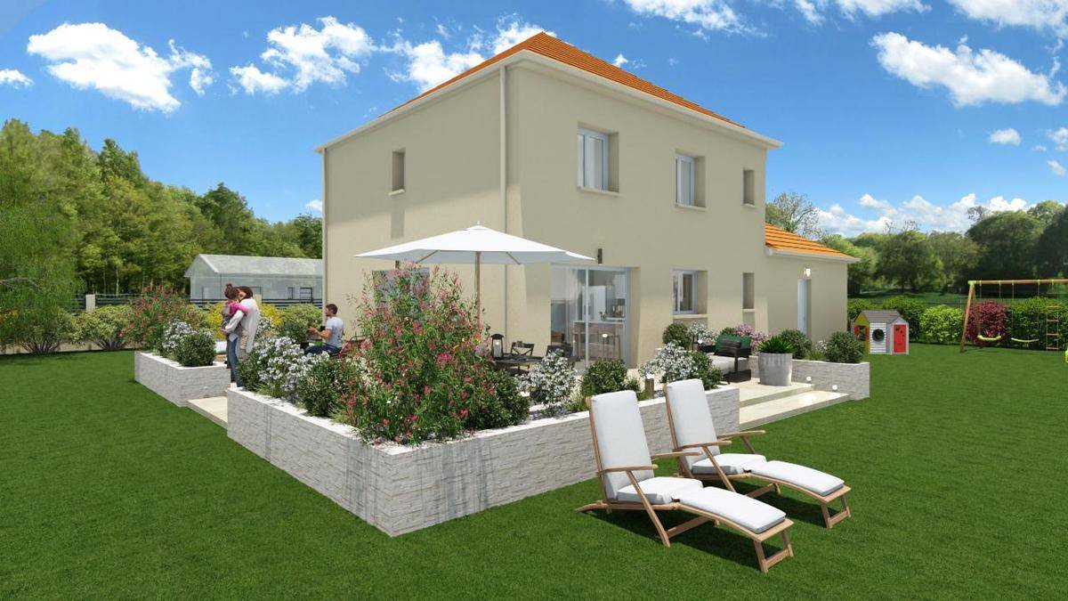 Programme terrain + maison à Chappes en Aube (10) de 2886 m² à vendre au prix de 350000€ - 4