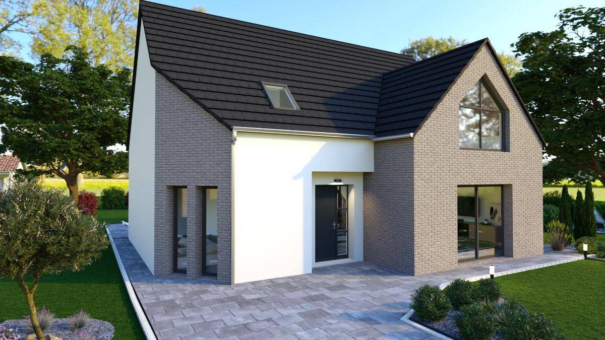 Programme terrain + maison à Ambleville en Val-d'Oise (95) de 560 m² à vendre au prix de 319960€ - 4