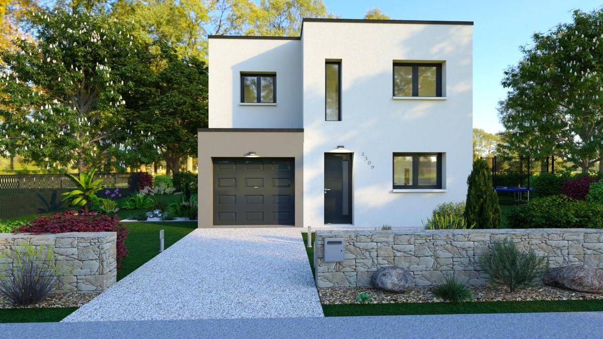 Programme terrain + maison à Saint-Germain-sur-Morin en Seine-et-Marne (77) de 101 m² à vendre au prix de 402300€ - 3
