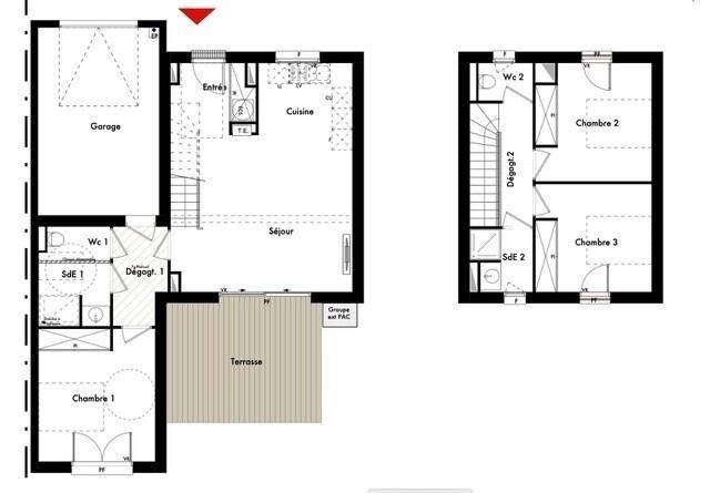 Programme terrain + maison à Andernos-les-Bains en Gironde (33) de 85 m² à vendre au prix de 449000€ - 2