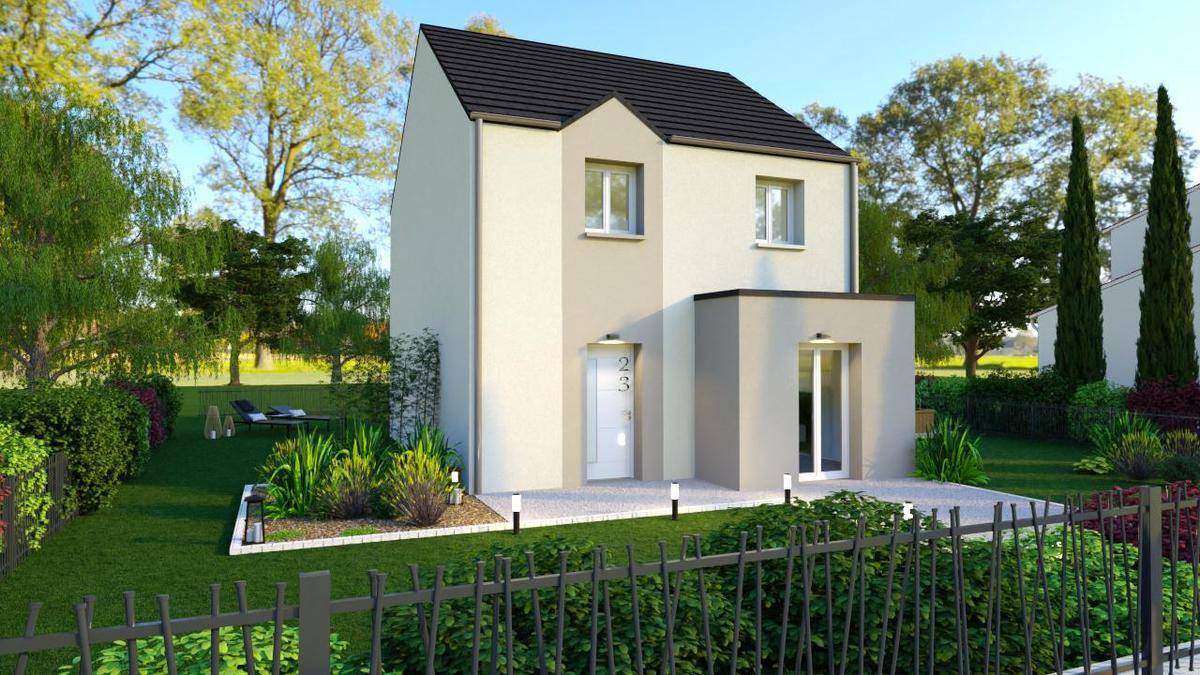 Programme terrain + maison à Villecresnes en Val-de-Marne (94) de 540 m² à vendre au prix de 390456€ - 4