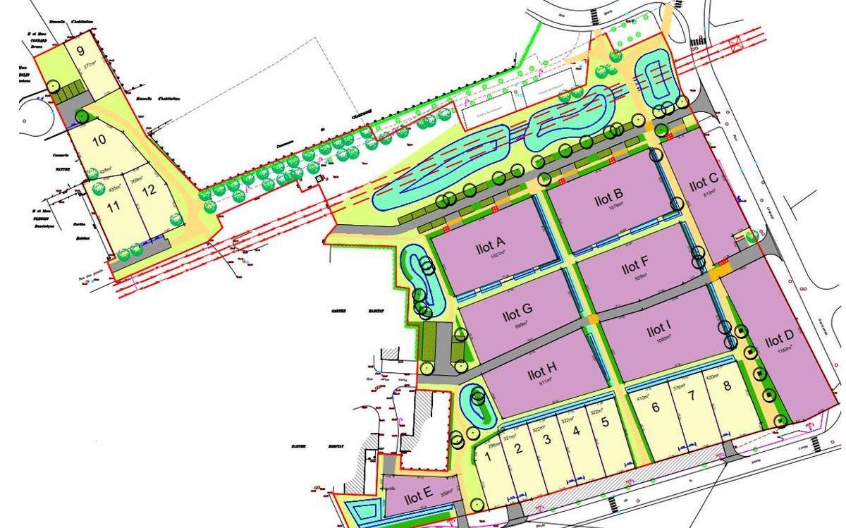 Terrain seul à Champagné en Sarthe (72) de 359 m² à vendre au prix de 36000€
