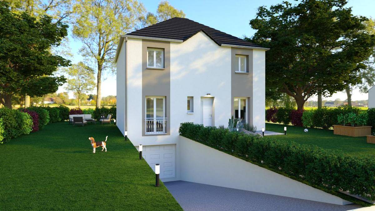 Programme terrain + maison à Boissy-Saint-Léger en Val-de-Marne (94) de 413 m² à vendre au prix de 366109€ - 3