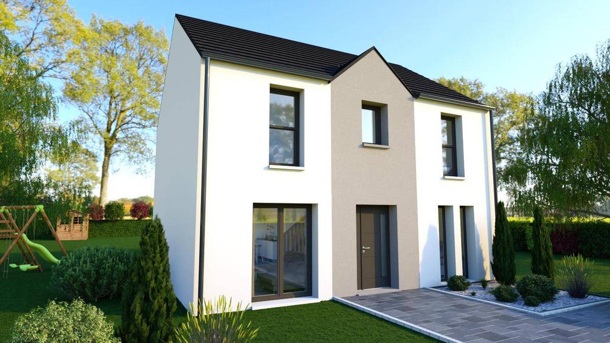 Programme terrain + maison à Herblay-sur-Seine en Val-d'Oise (95) de 401 m² à vendre au prix de 439813€ - 3